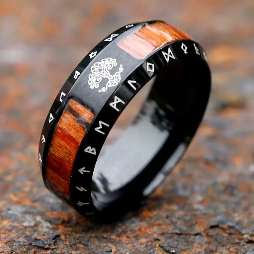 Tree Of Life Runes Ring