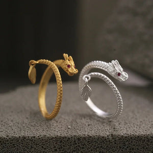 Delicate Dragon Ring – Protection - My Ancient Relics