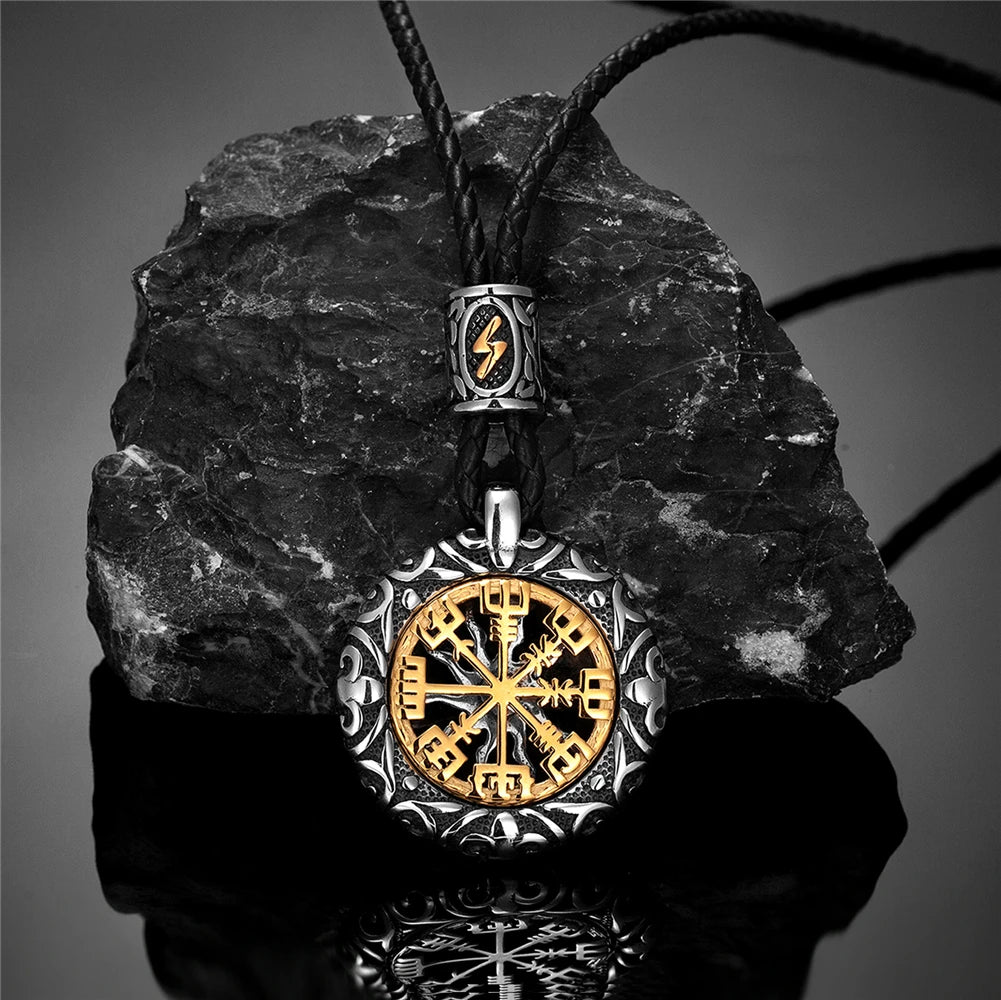 Norse Vegvisir Compass Necklace