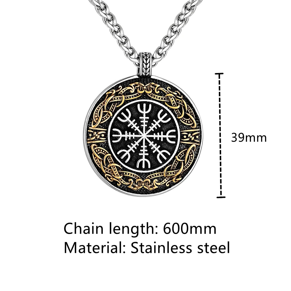 Ouroboros Viking Necklace – Protection