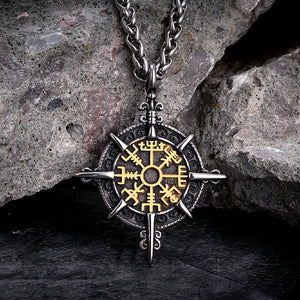 Viking Vegvisir Necklace – Guidance