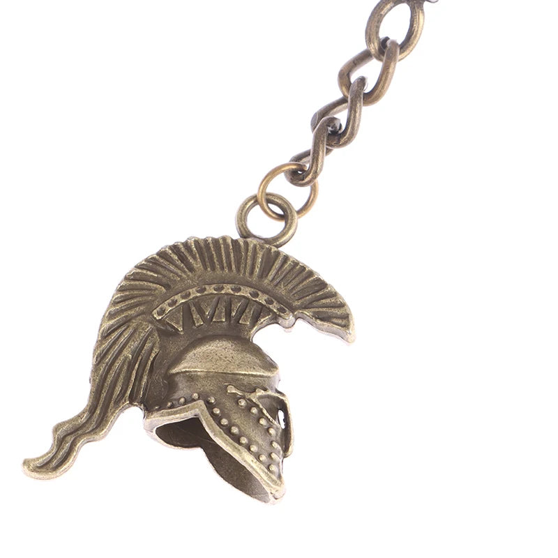 Spartan Roman Helmet Keychain