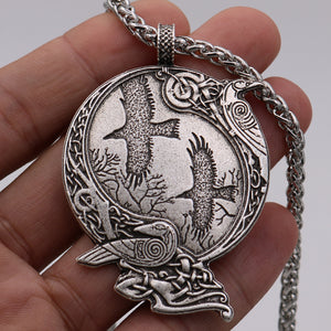 Viking Raven Necklace – Odin