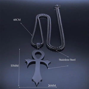 Gothic Ankh Necklace – Eternal - My Ancient Relics