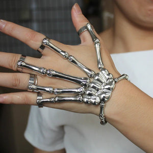 Gothic Skeleton Hand Bracelet - Memento Mori - My Ancient Relics