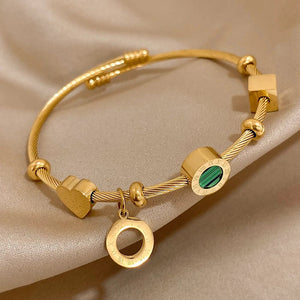 Malachite Roman Bracelet – Elegance - My Ancient Relics