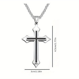 Modern Cross Necklace – Faith - My Ancient Relics