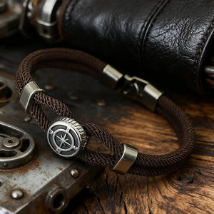 Norse Compass Rope Bracelet - Resilience - My Ancient Relics