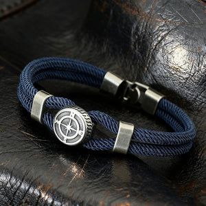 Norse Compass Rope Bracelet - Resilience - My Ancient Relics