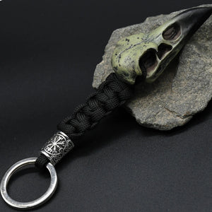 Raven Skeleton Keychain – Odin - My Ancient Relics