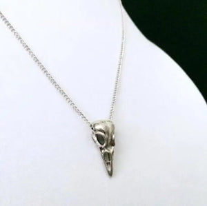 Raven Skull Necklace – Death - My Ancient Relics