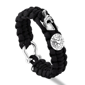 Spartan Helmet Paracord Bracelets - Strength - My Ancient Relics