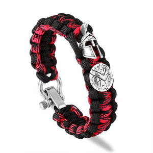 Spartan Helmet Paracord Bracelets - Strength - My Ancient Relics