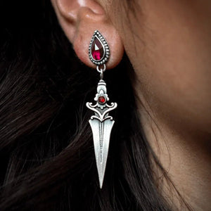 Sword Drop Gothic Earrings - My Ancient Relics