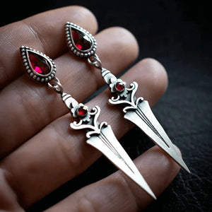 Sword Drop Gothic Earrings - My Ancient Relics