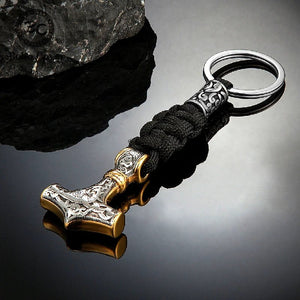 Thor’s Hammer Keychain – Bravery - My Ancient Relics