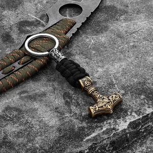 Thor’s Hammer Keychain – Bravery - My Ancient Relics
