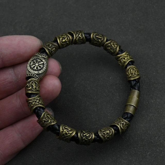 Viking Runes Charm Bracelet