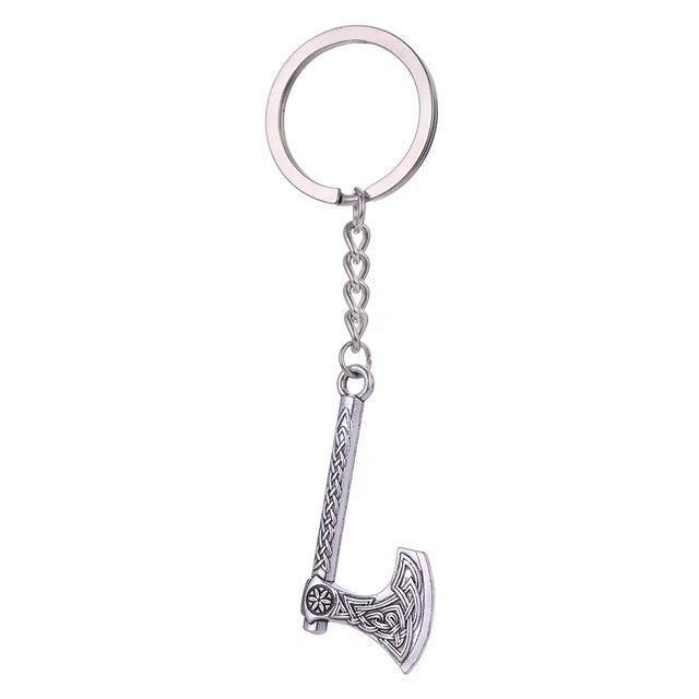 Viking Axe Pendant Keychain