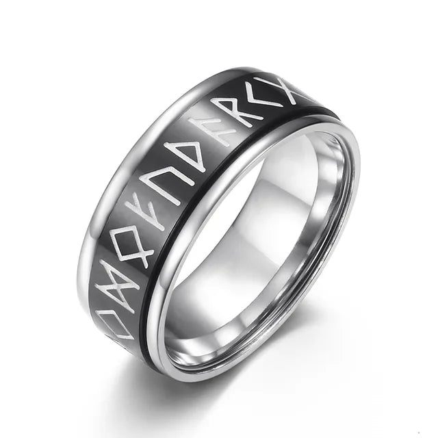 Fidget Norse Runes Rings