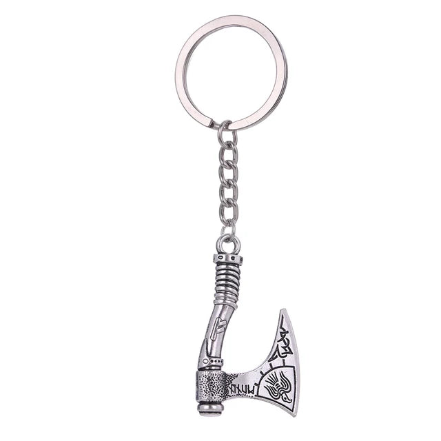 Viking Axe Pendant Keychain