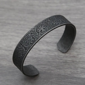 Viking Cuff Bracelet – Protection