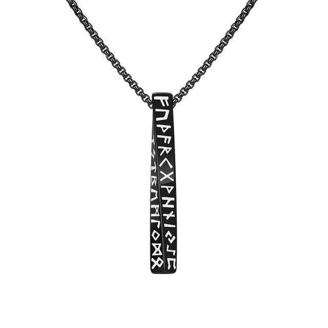 Viking Vertical Mobius Necklace