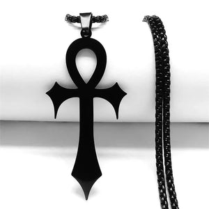 Gothic Ankh Necklace – Eternal