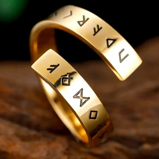 Viking Runes Norse Rings