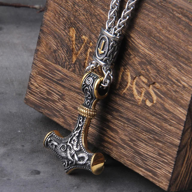 Thor's Hammer Mjolnir Necklace