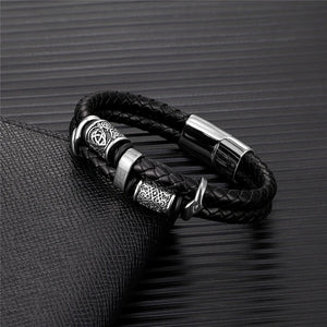 Braided Leather Bracelet – Trinity