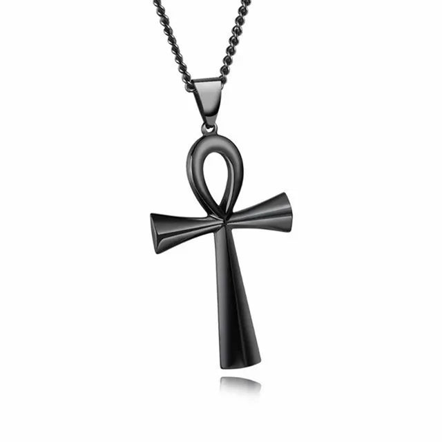 Ankh Cross Pendant Necklaces