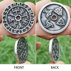 Viking Compass Necklace – Vegvisir - My Ancient Relics