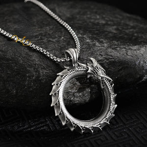 Viking Jörmungandr Necklace – Protection - My Ancient Relics
