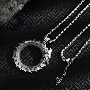 Viking Jörmungandr Necklace – Protection - My Ancient Relics