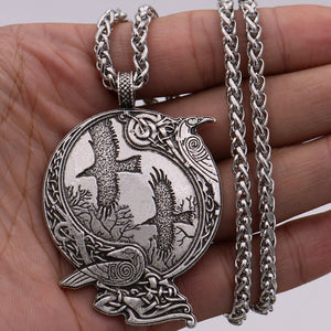 Viking Raven Necklace – Odin - My Ancient Relics