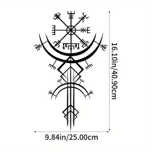 Viking Rune Metal Wall Hanging Decor - My Ancient Relics
